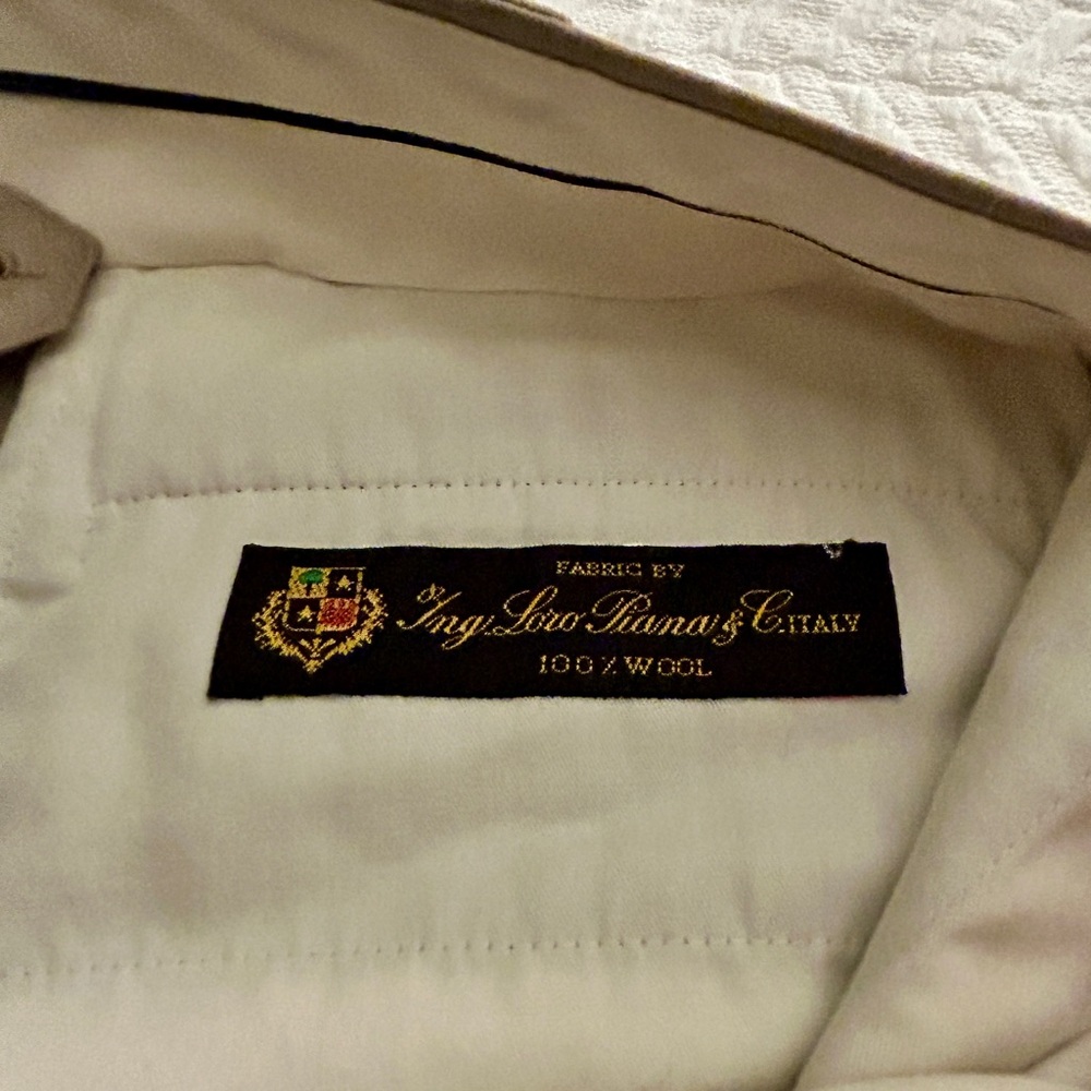 Brooks brothers / Loro Piana slacks 36/32